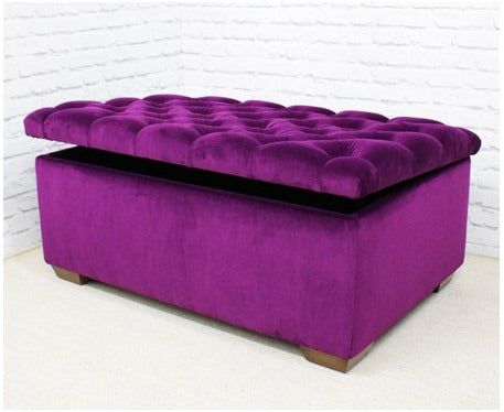 There Are So Many Options When It Comes To The Covering For Your Footstool