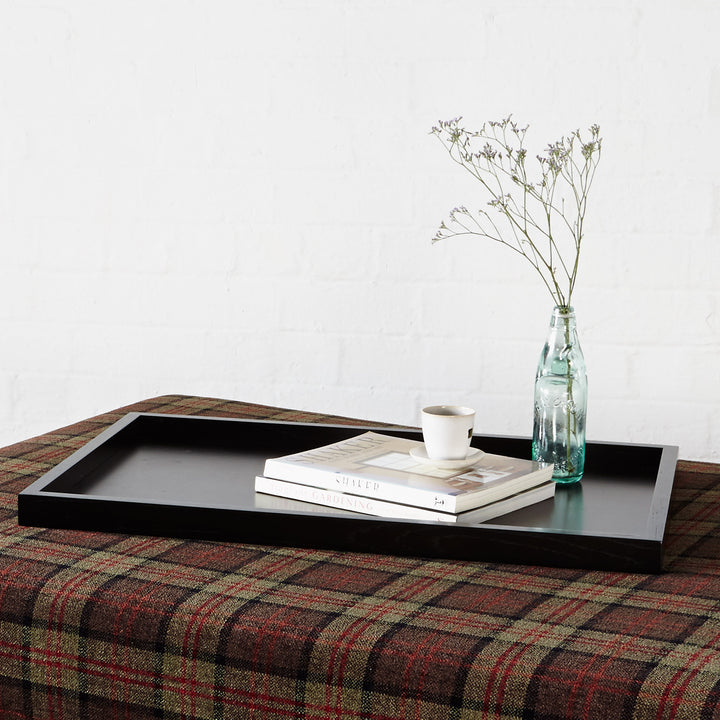 Wooden Tray : Black (all sizes)