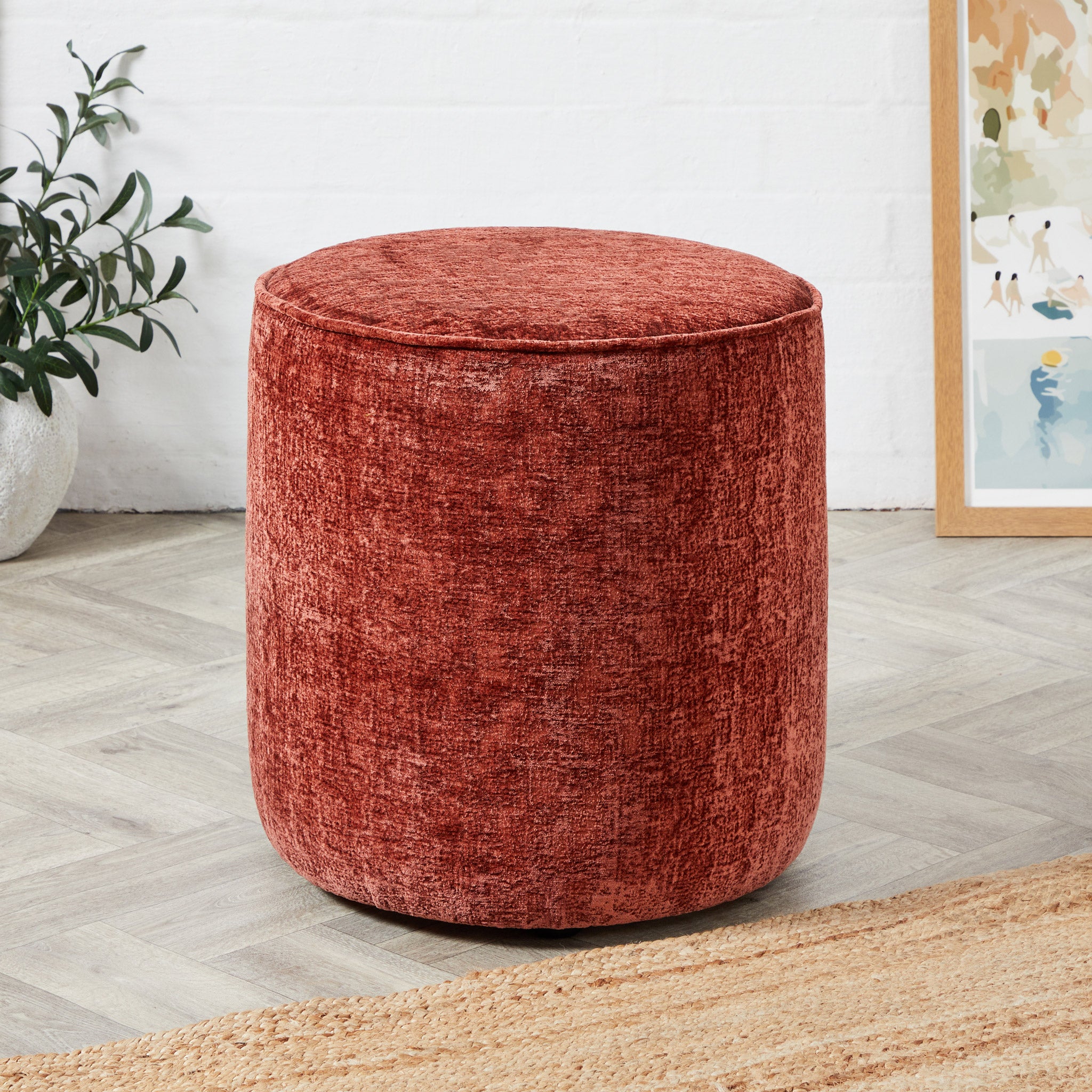 Suppliers Of Camden Tall Piped : Drum Stool with Piping