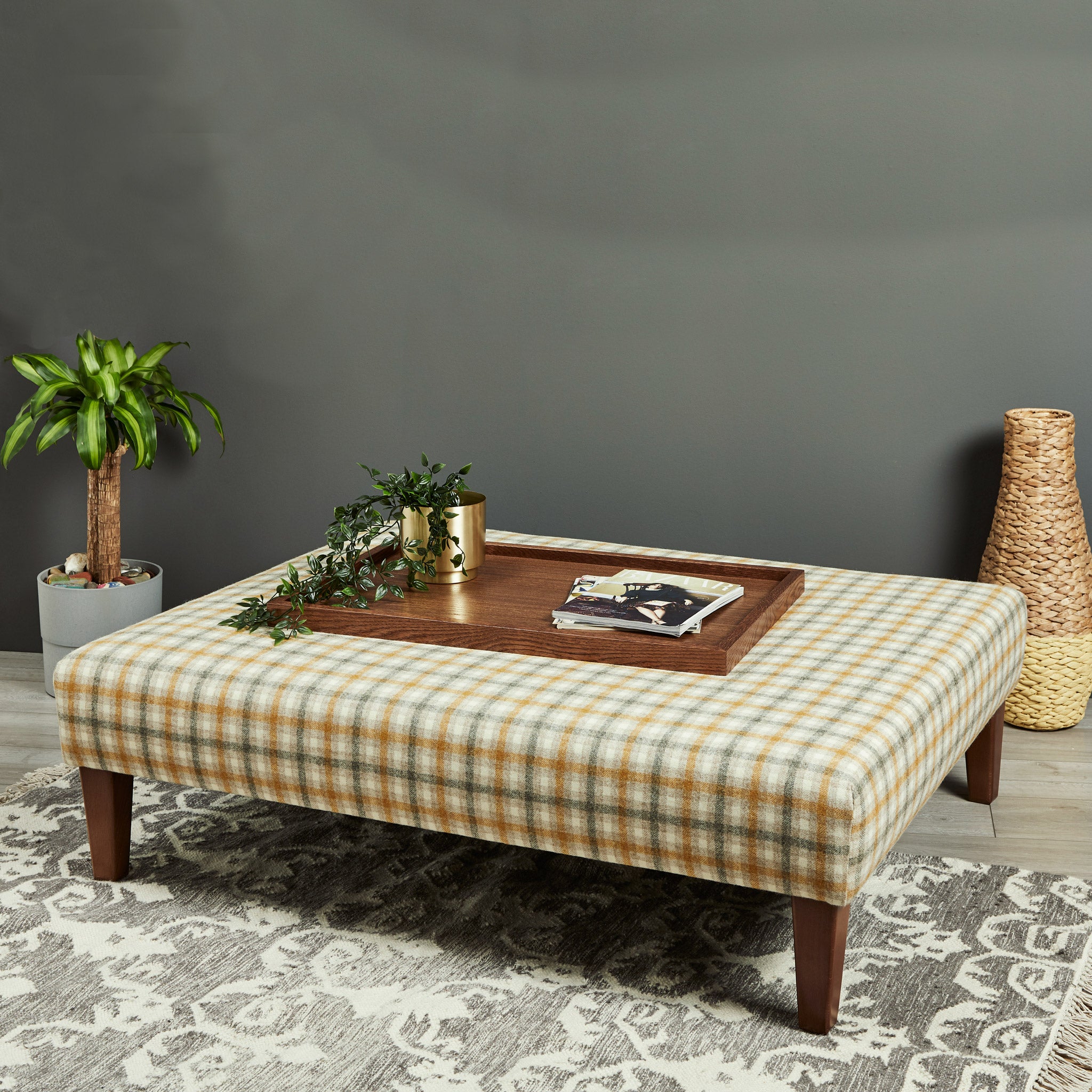 Suppliers Of Heritage : Large Rectangular Coffee Table Stool