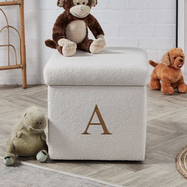 Personalised Letter Storage Cube