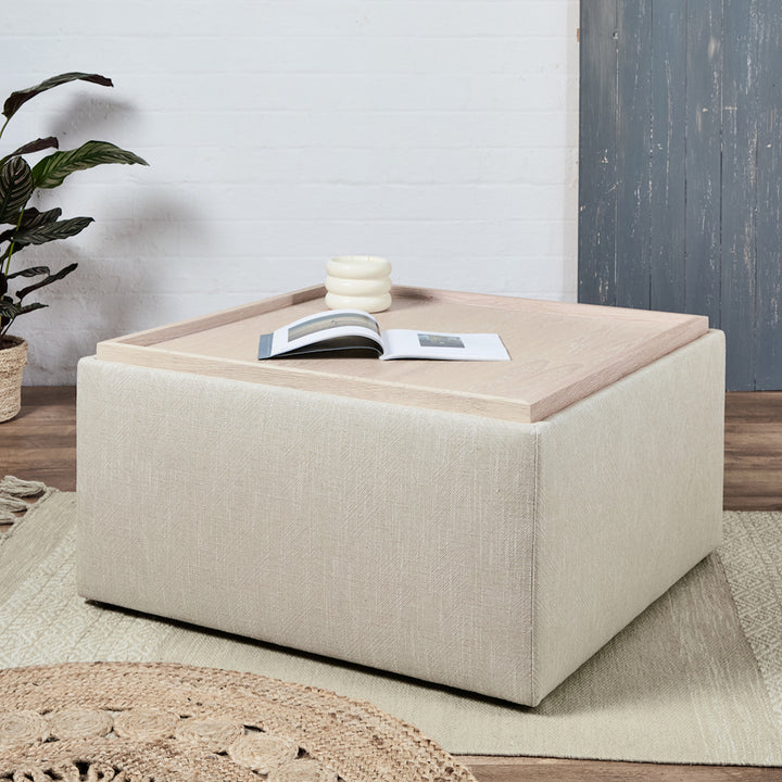 Oslo Tray : Inset Tray Coffee Table Stool