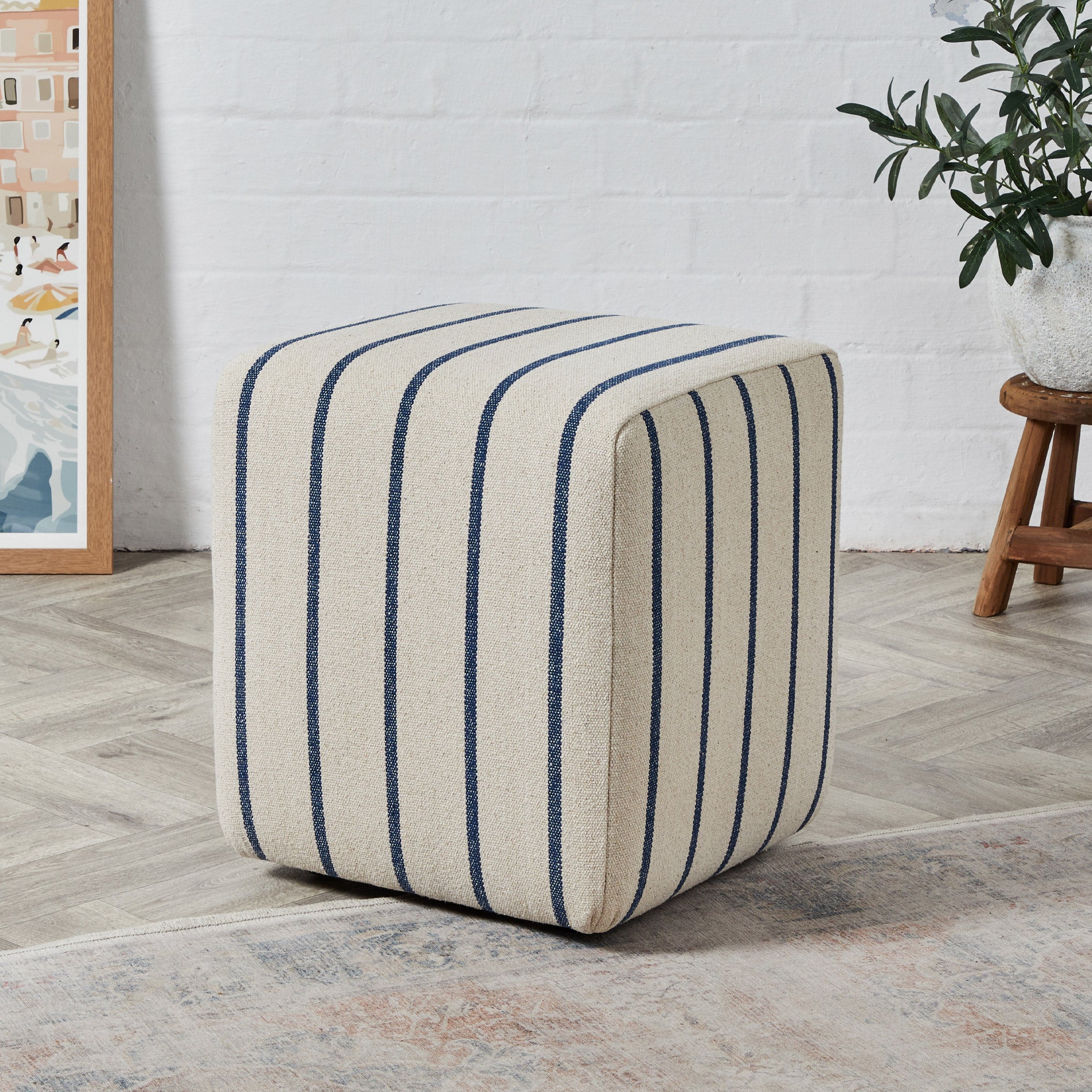 Suppliers Of Soho Cube : Wrap Over Cube Footstool