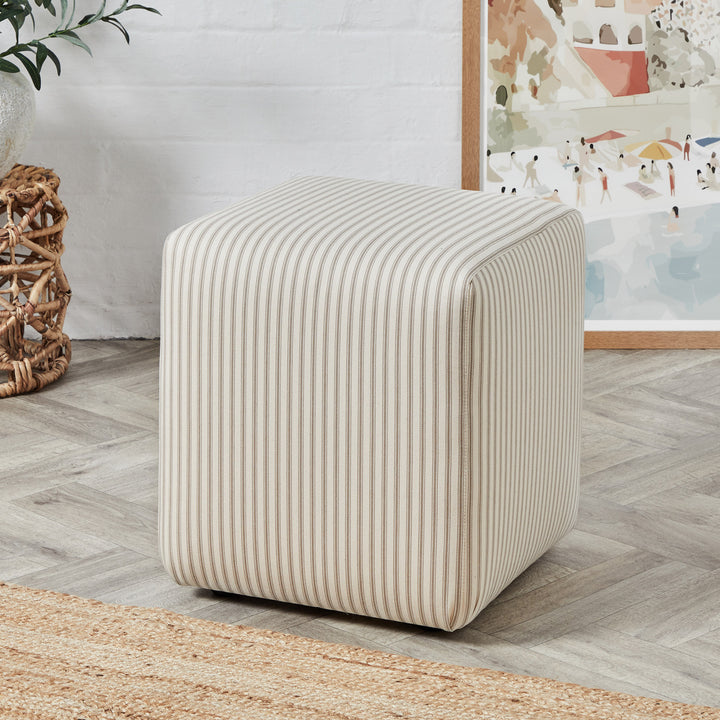 Express Soho Cube : Wrap Over Cube Footstool