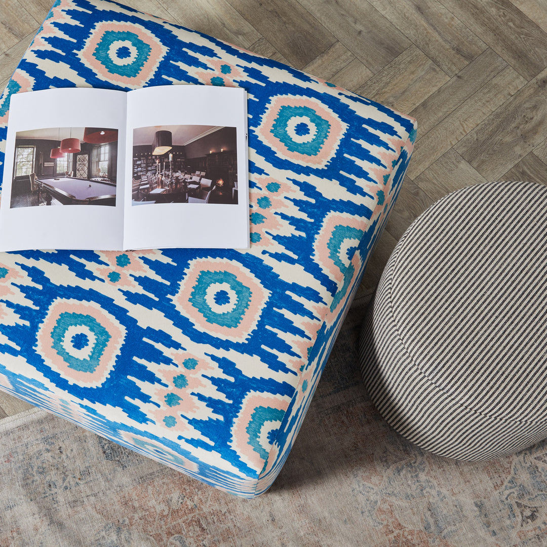 Soho Ottoman : Wrap Over Deep Ottoman