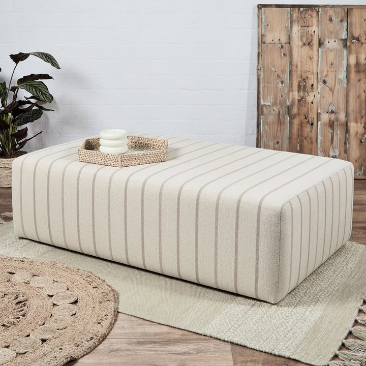 Soho Ottoman : Wrap Over Deep Ottoman