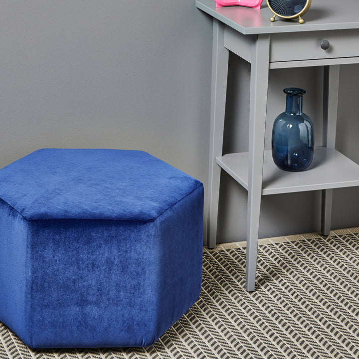 Spencer Short : Short Hexagonal Footstool