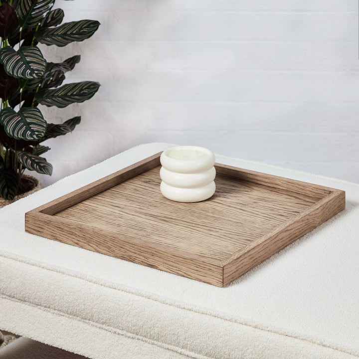 Wooden Tray : Weathered Oak (all sizes)