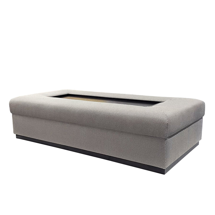 Bonita Inset Tray Ottoman : Large Coffee Table Stool